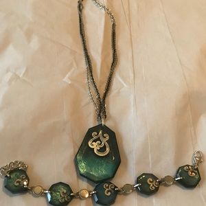 Brighton necklace and bracelet set